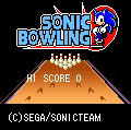 Sonic Bowling. Yay.