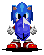 Sonic with blue Time Stone